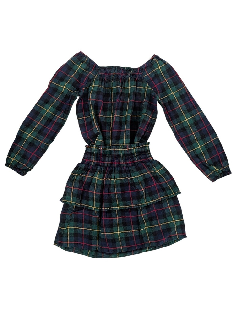 ✨ The Children’s Place Girls Plaid 2-Piece Matching Skirt Set - Size M/7/8 ✨